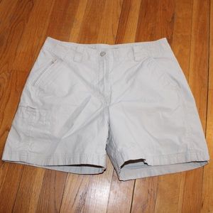 L.L. Bean Khaki Hiking Short Sz 6